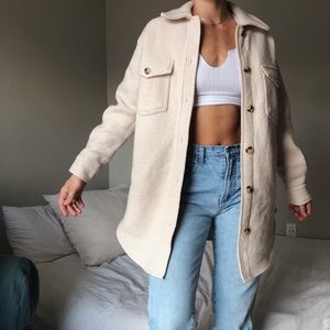 SOLD — Wilfred Free THE GANNA SHIRT JACKET